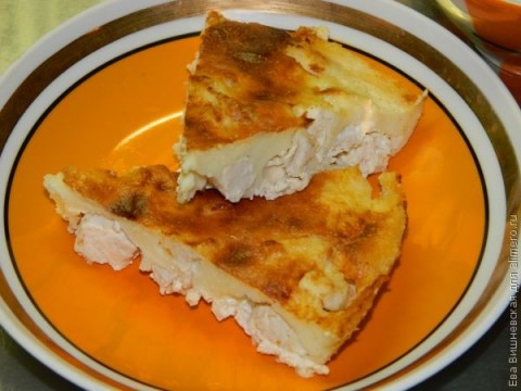 Очень вкусная запеканка с курицей