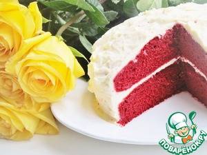 Вкуснейший торт «Красный бархат»: фото и рецепт